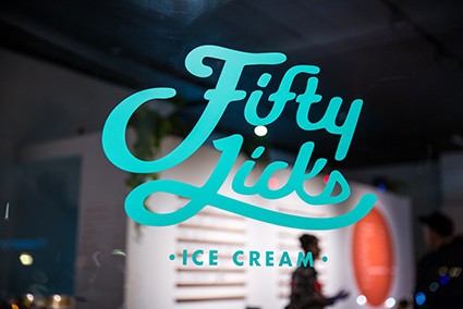 Attractive business window graphics by Fifty Licks