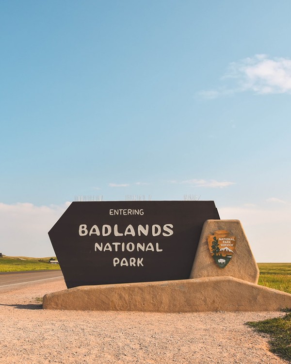 National Park Monument Sign